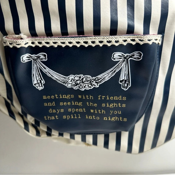 Vintage floral crossbody bag & wallet  set mademoiselle by disasterdesigns.co.uk - Picture 4 of 16